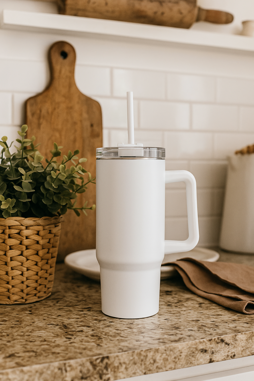 Tasse isotherme 40 oz. avec personnalisation de votre choix